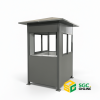 Chốt bảo vệ giá rẻ màu xám, cabin bảo vệ kích thước nhỏ gọn phù hợp cho nhà xưởng